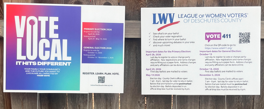 Yard Sign 2026 Elections