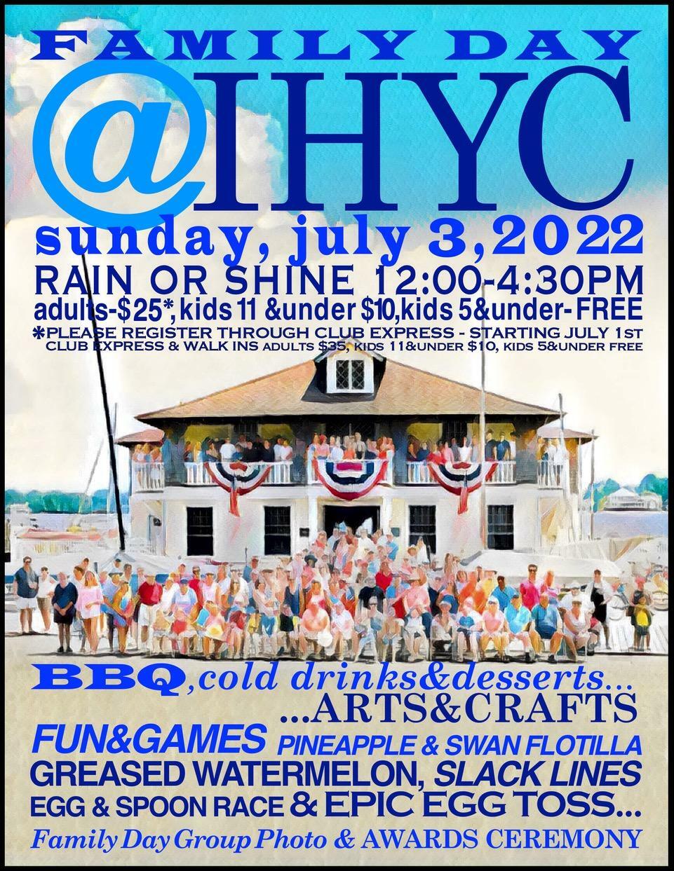 Family Day Events Island Heights Yacht Club