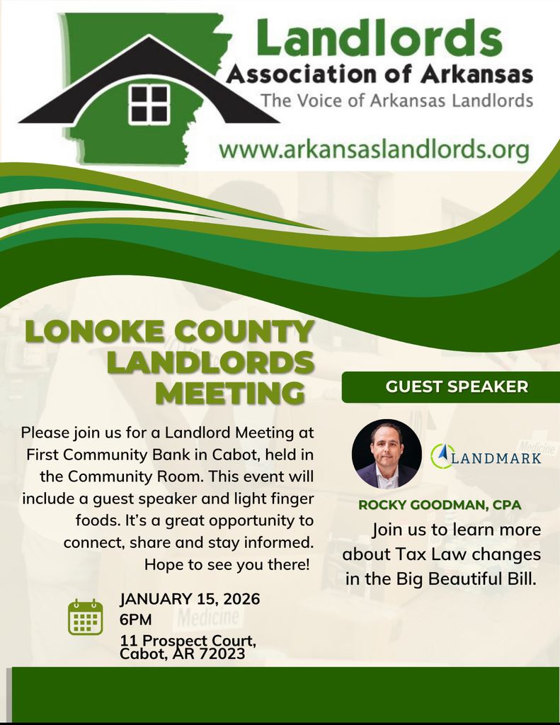 Lonoke County Jan 2026 meeting