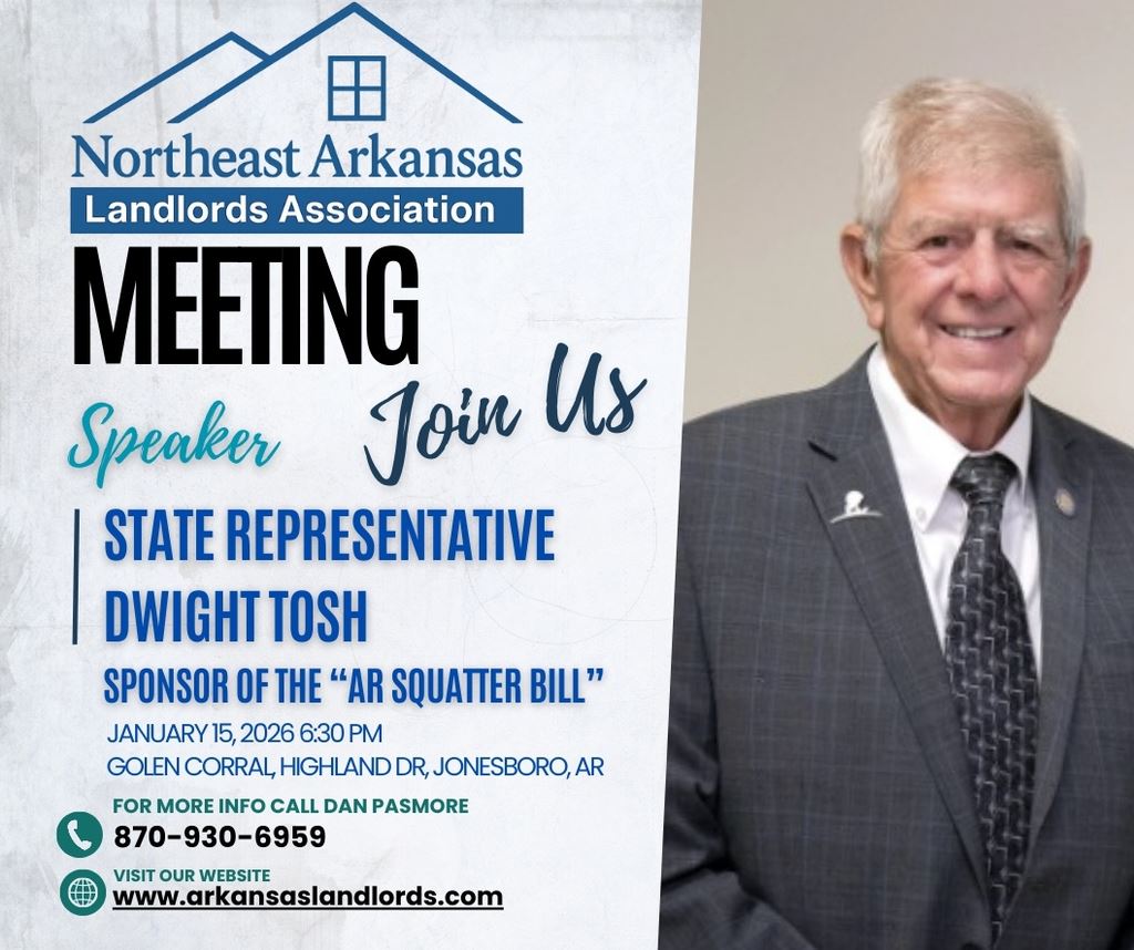 Northeast Arkansas Jan 2026 meeting