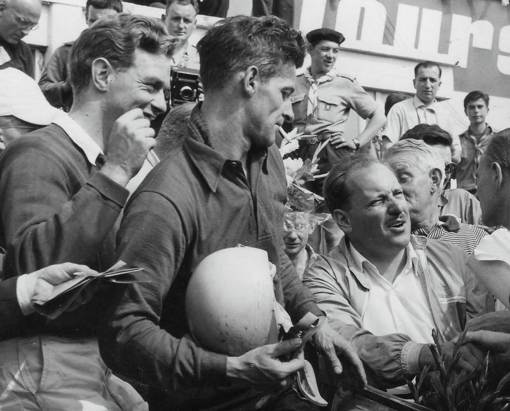 Ron Flockhart and Ninian Sanderson 1957