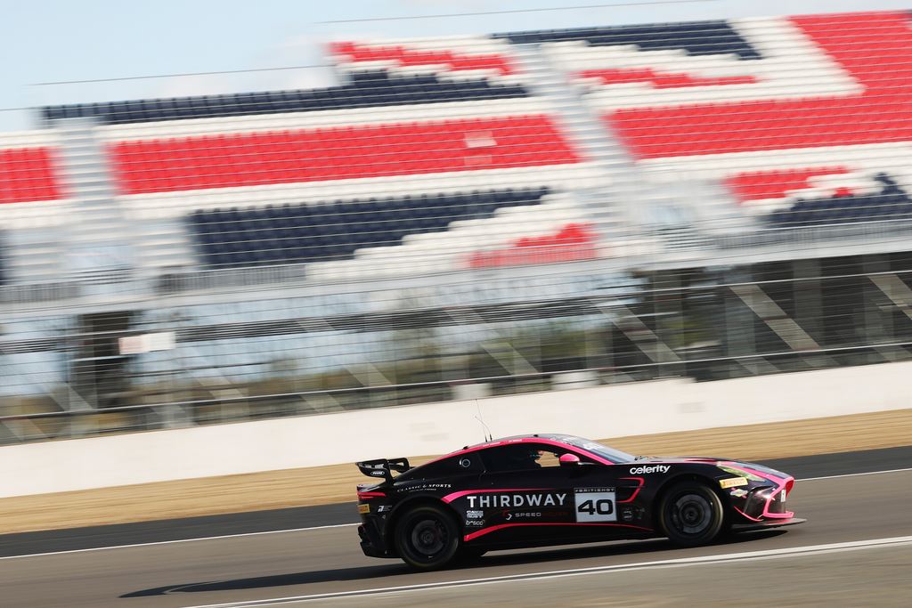 James testing at Silverstone March 2026