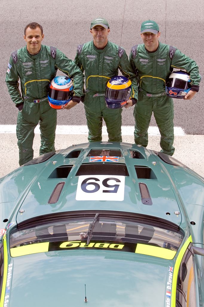 DBR9 ahead of the 2005 Le Mans