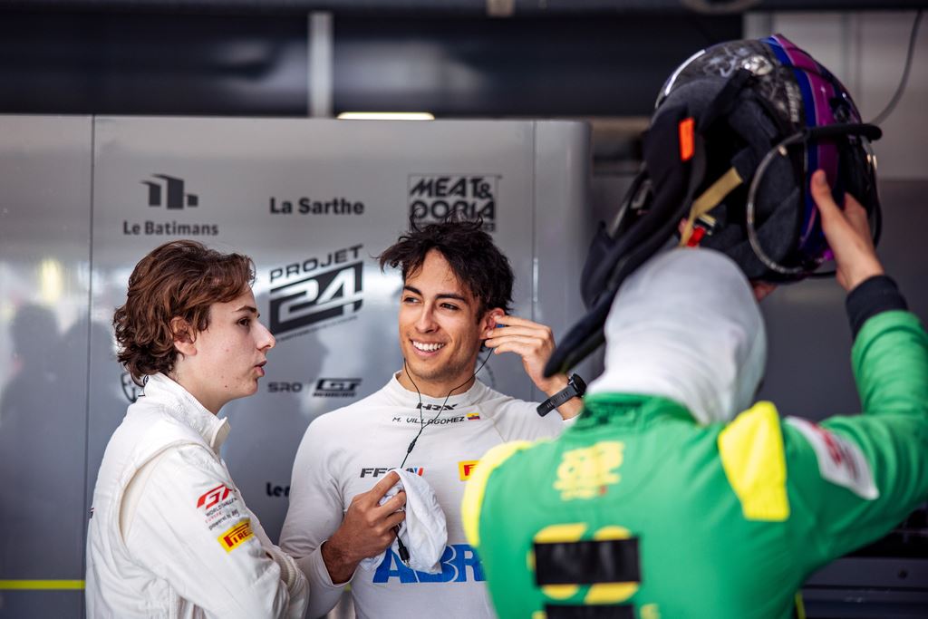 Gaspard Simon (left) and Mateo Villagomez