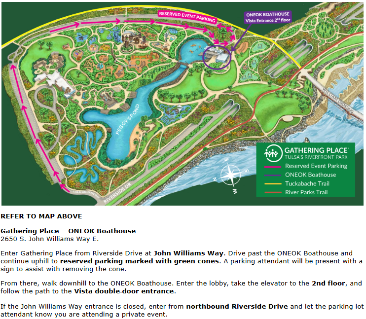 Gathering Place Map