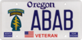 Oregon Plate