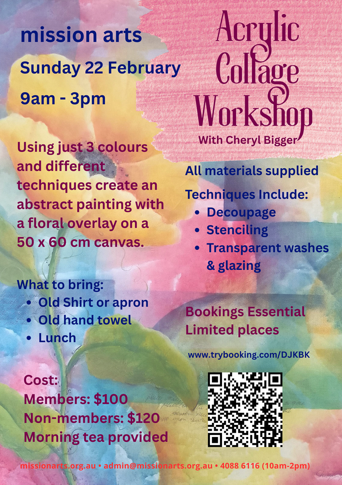 Acrylic Collage Workshop