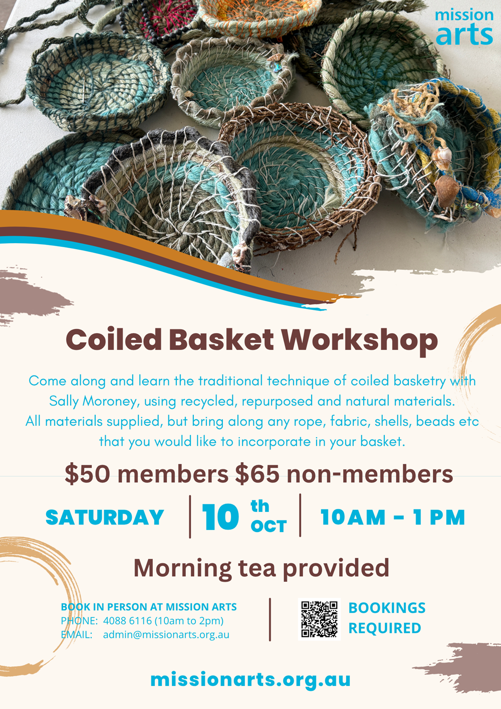Coiled Basket Workshop Oct 2026