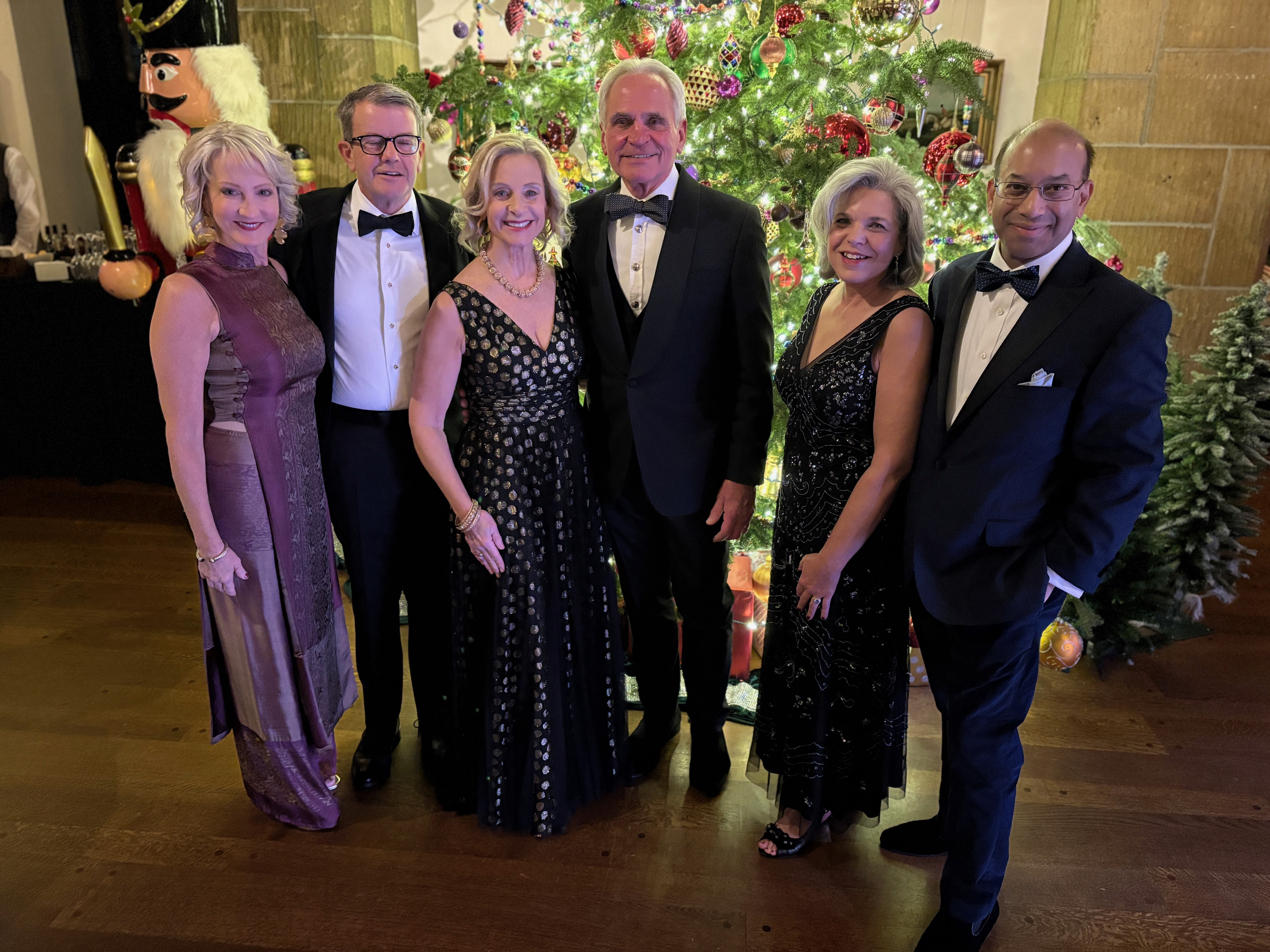 Mistletoe Magic 2025 - Chairs and President (with husbands)