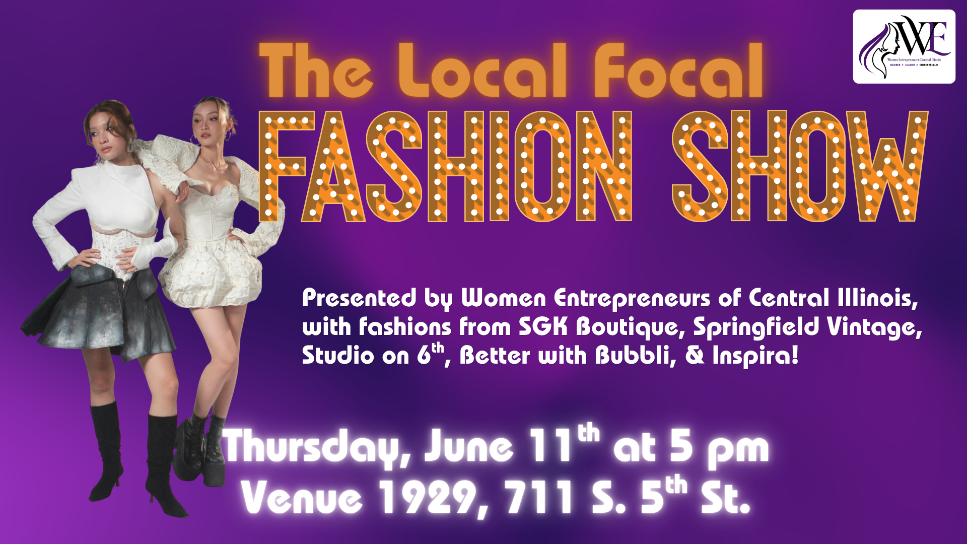 Local Focal Fashion Show graphic