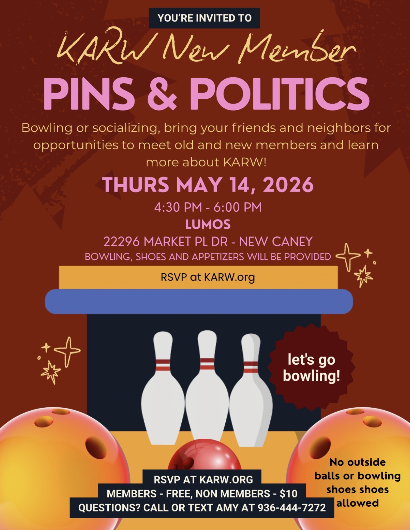 2026 KARW New Members Pins & Politics