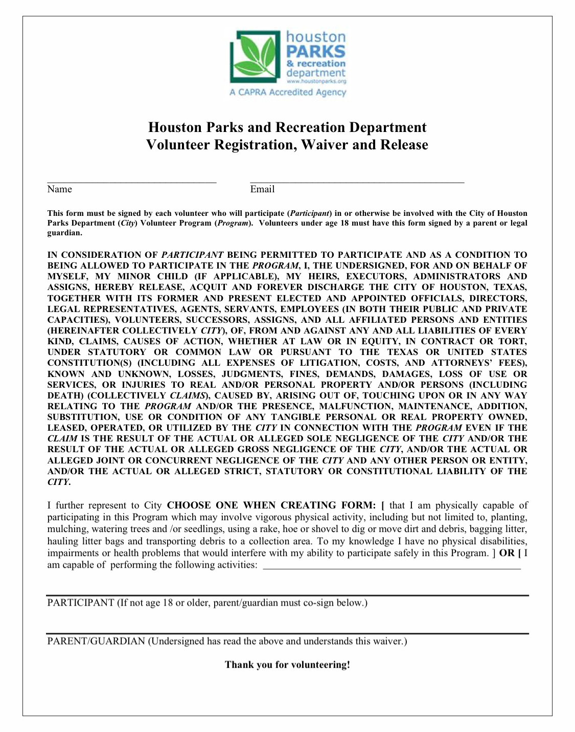 median madness waiver