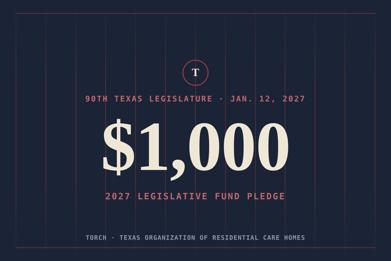 *$1,000 Legislative Fund Donation
