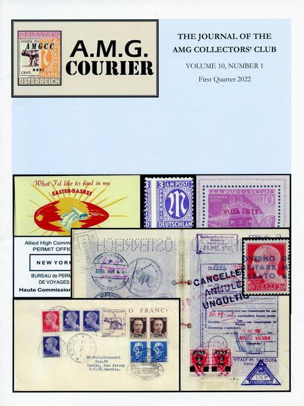 A.M.G. Courier Volume 10, Year Set
