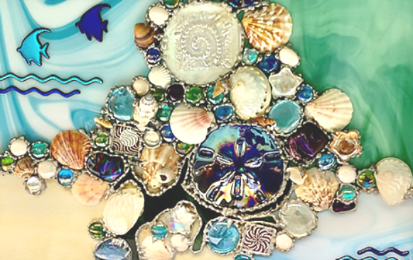 Beach Mosaic by Bobbi Barnes (edited)