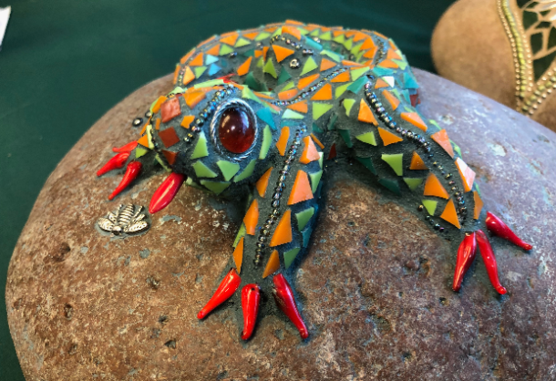 Mosaic Lizard by Ruth Reynoso (edited)