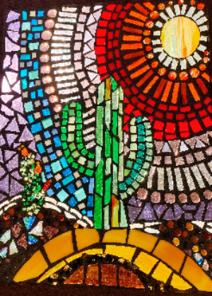 Mosaic on Glass (edited)