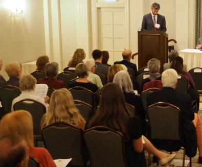 Group of people at a Building Network meeting