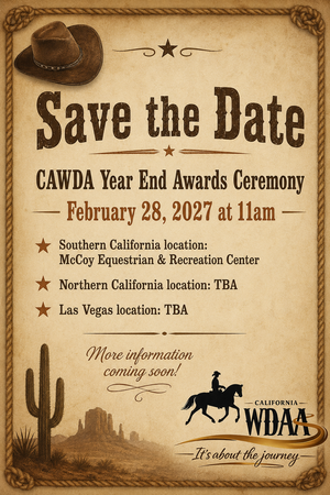 2027 CAWDA awards announce flyer