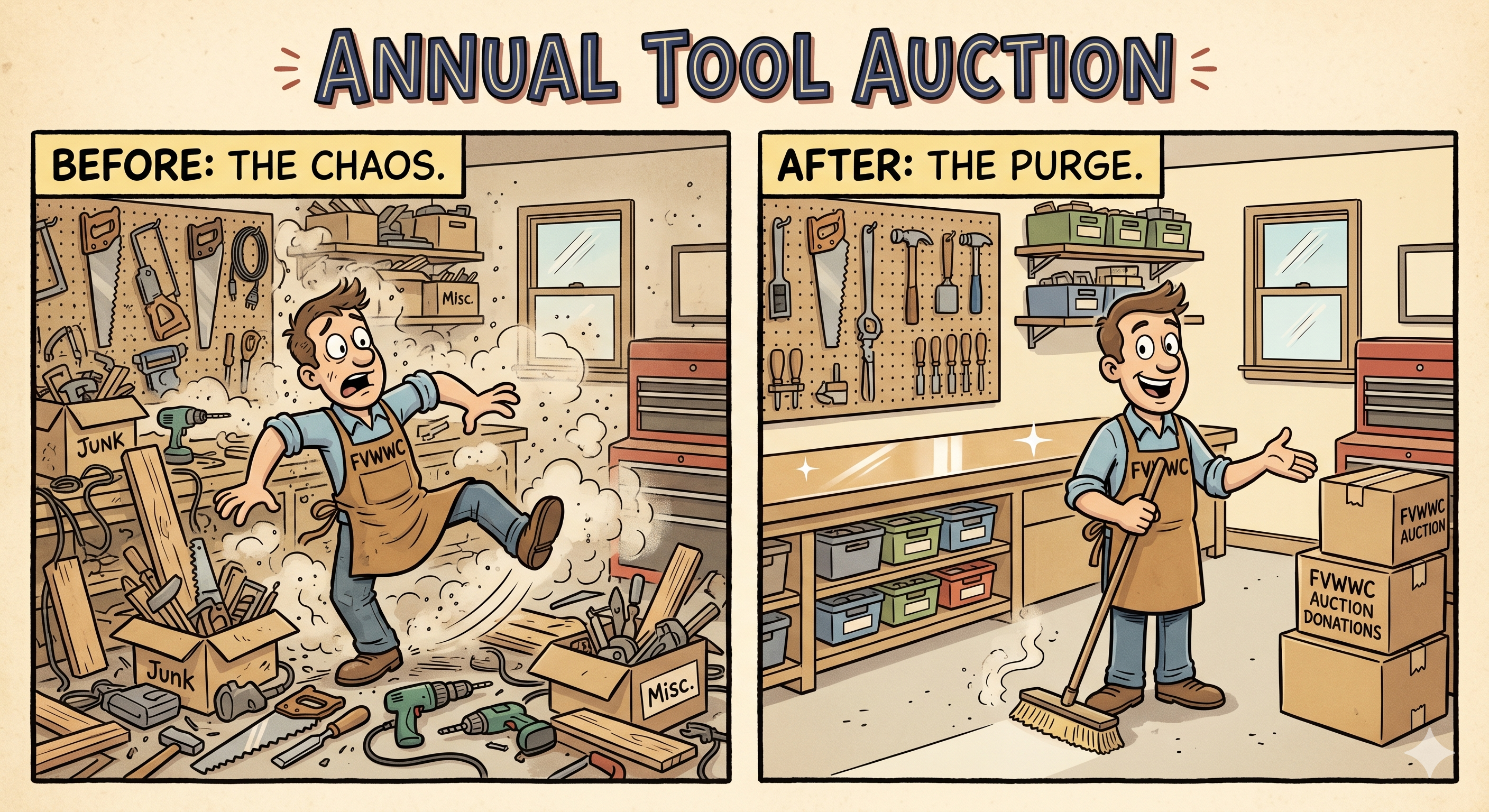 FVWWC Tool Aution 2026 - Comic