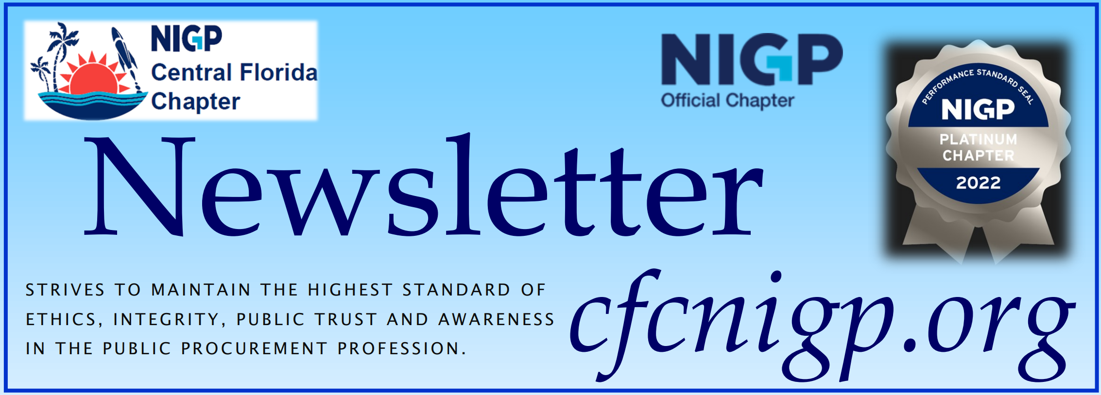 Newsletters - Central Florida Chapter of NIGP