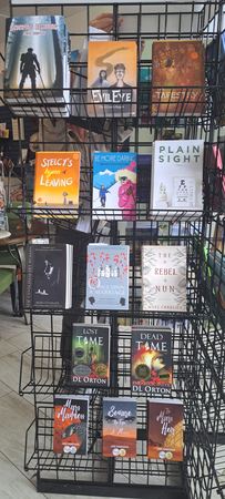 Everyday Girl Adventures book rack 2