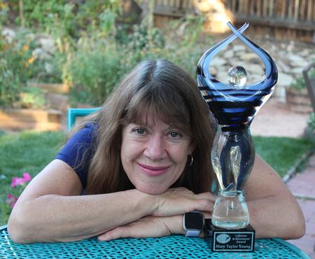 Mary Taylor Young with Lifetime award