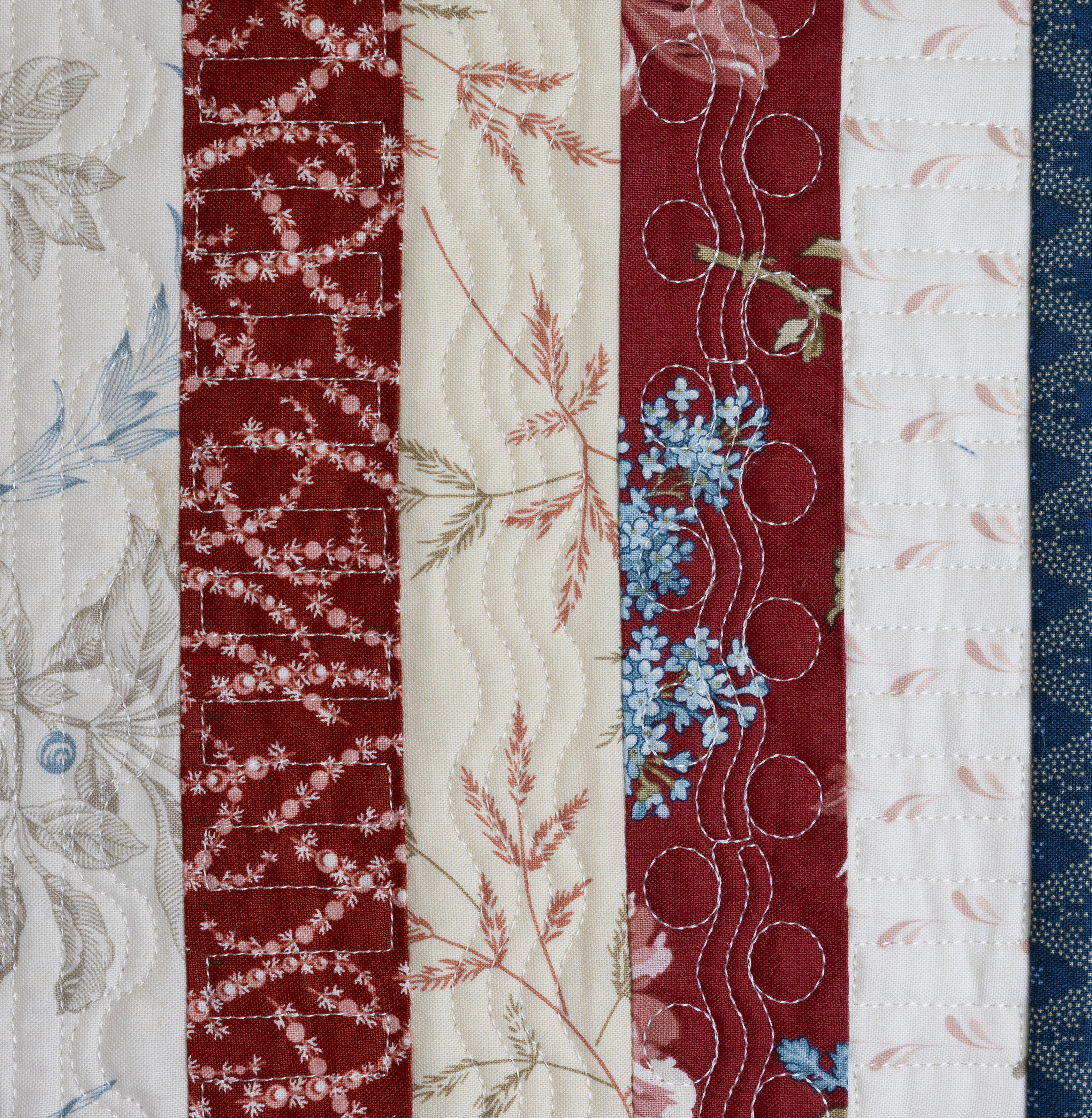 Raffle quilt zoom 1