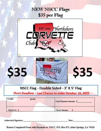 NSCC Flag Order Form