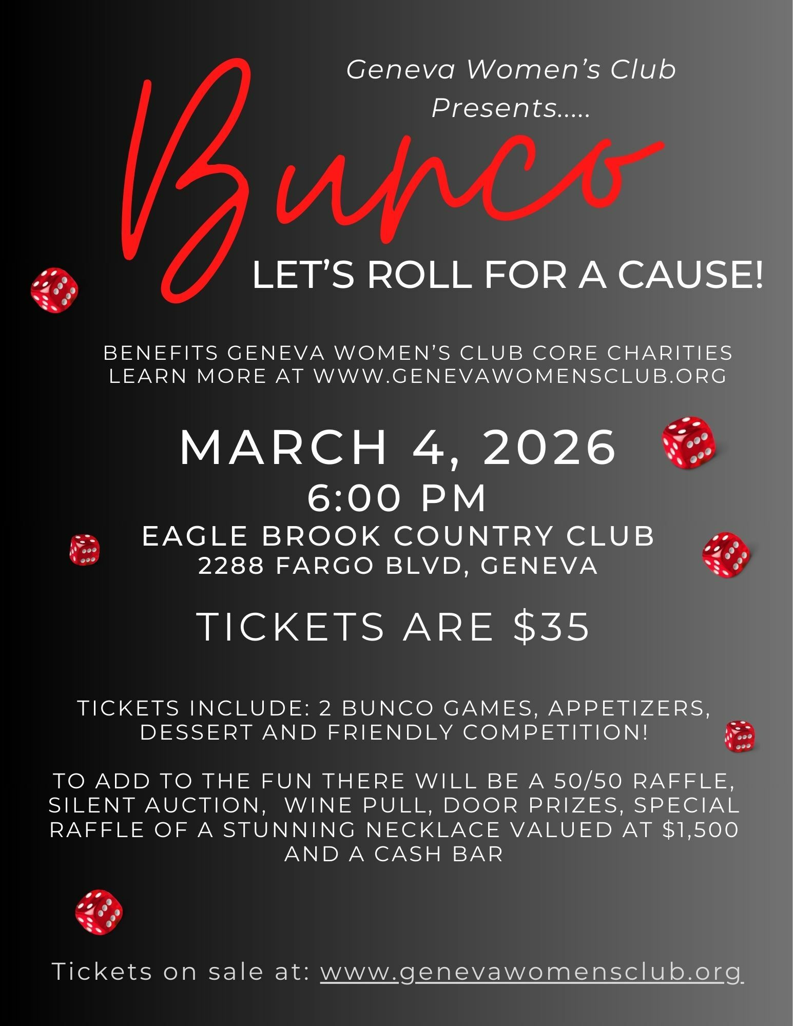 26 Bunco Flyer