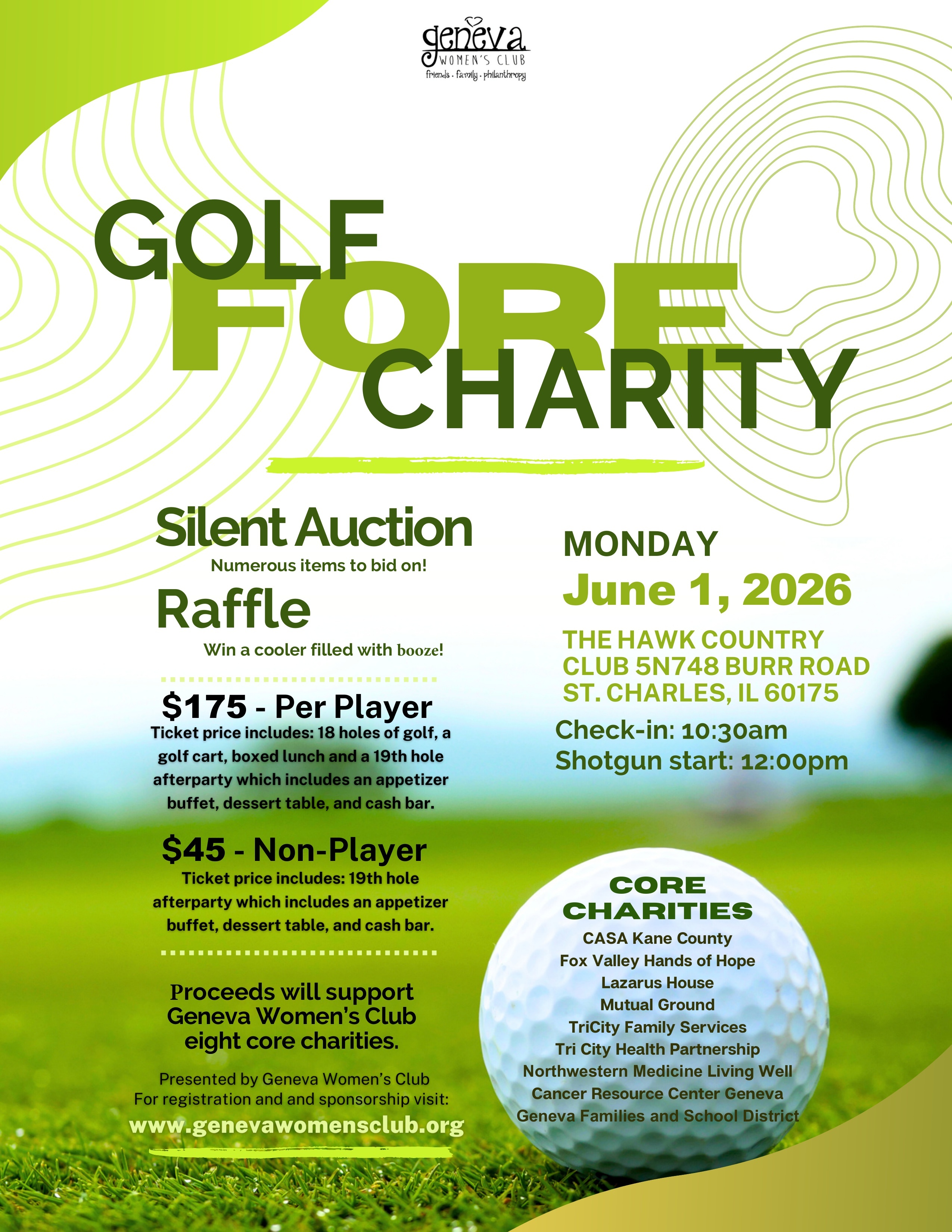 2026 Golf Outing Flyer