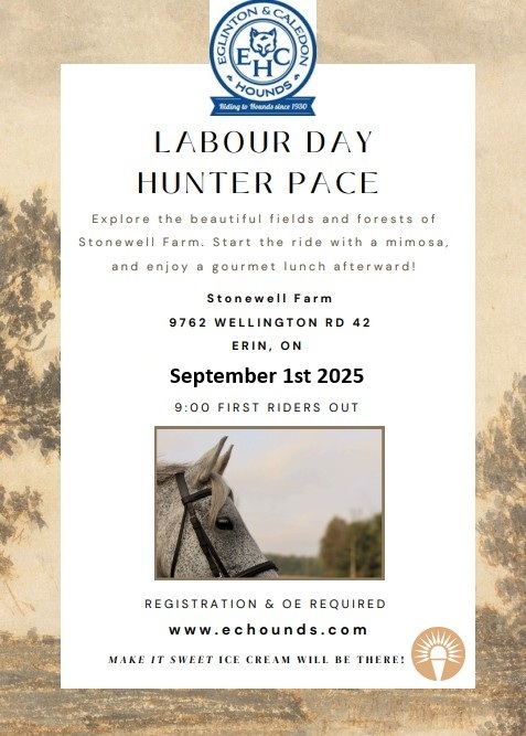 Labour Day Hunter Pace 2025 S