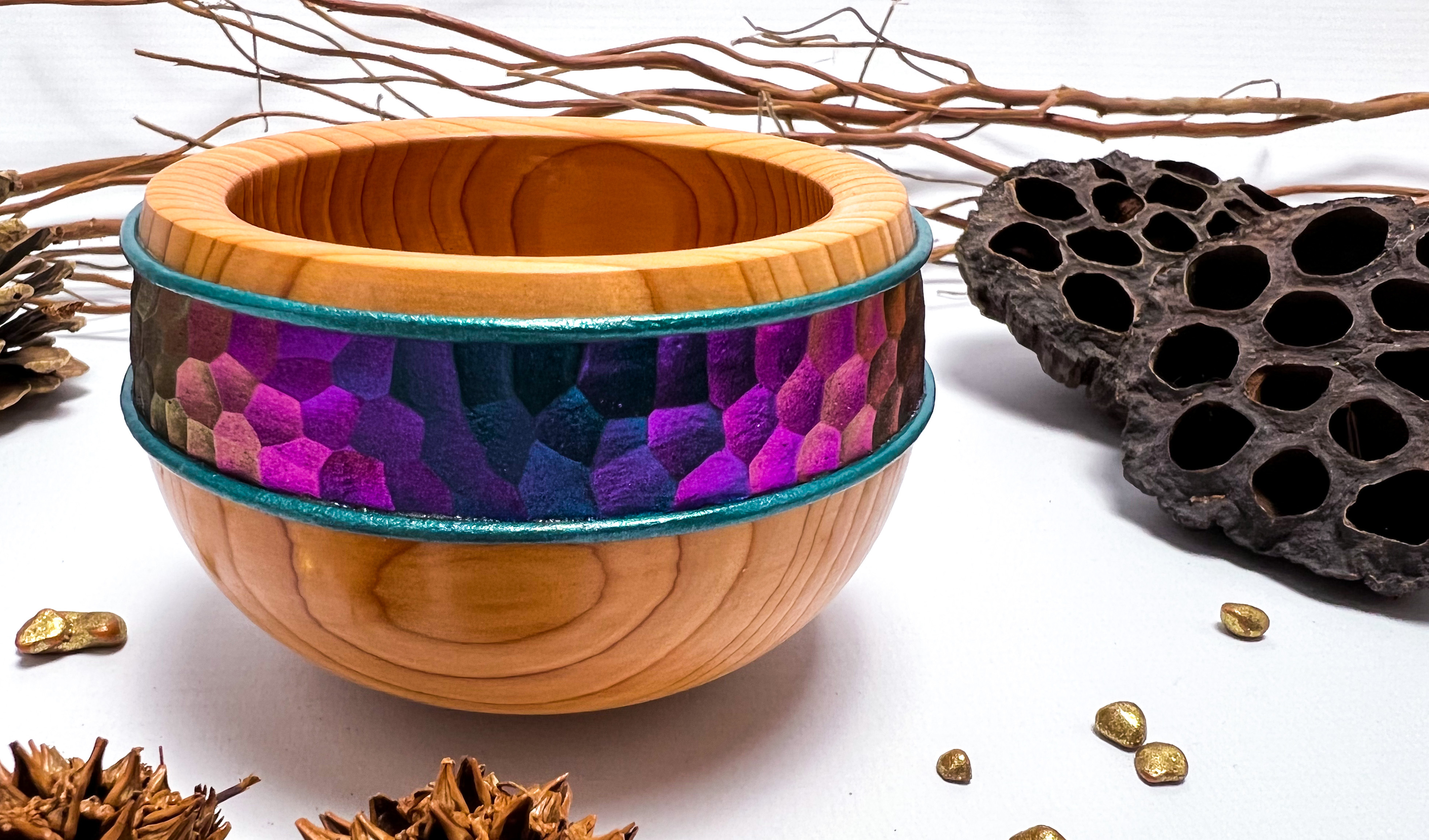 Hand_Carved_Banded_Bowl_with_Chameleon_Powders.JPEG