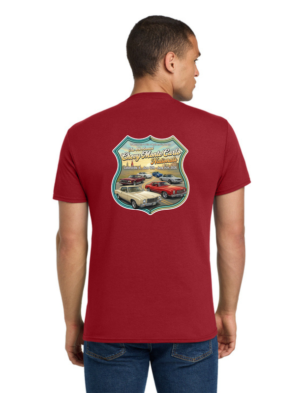 2026 Event T-Shirt - BACK PRINT - 12 Colors