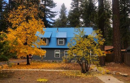 Lodge in fall