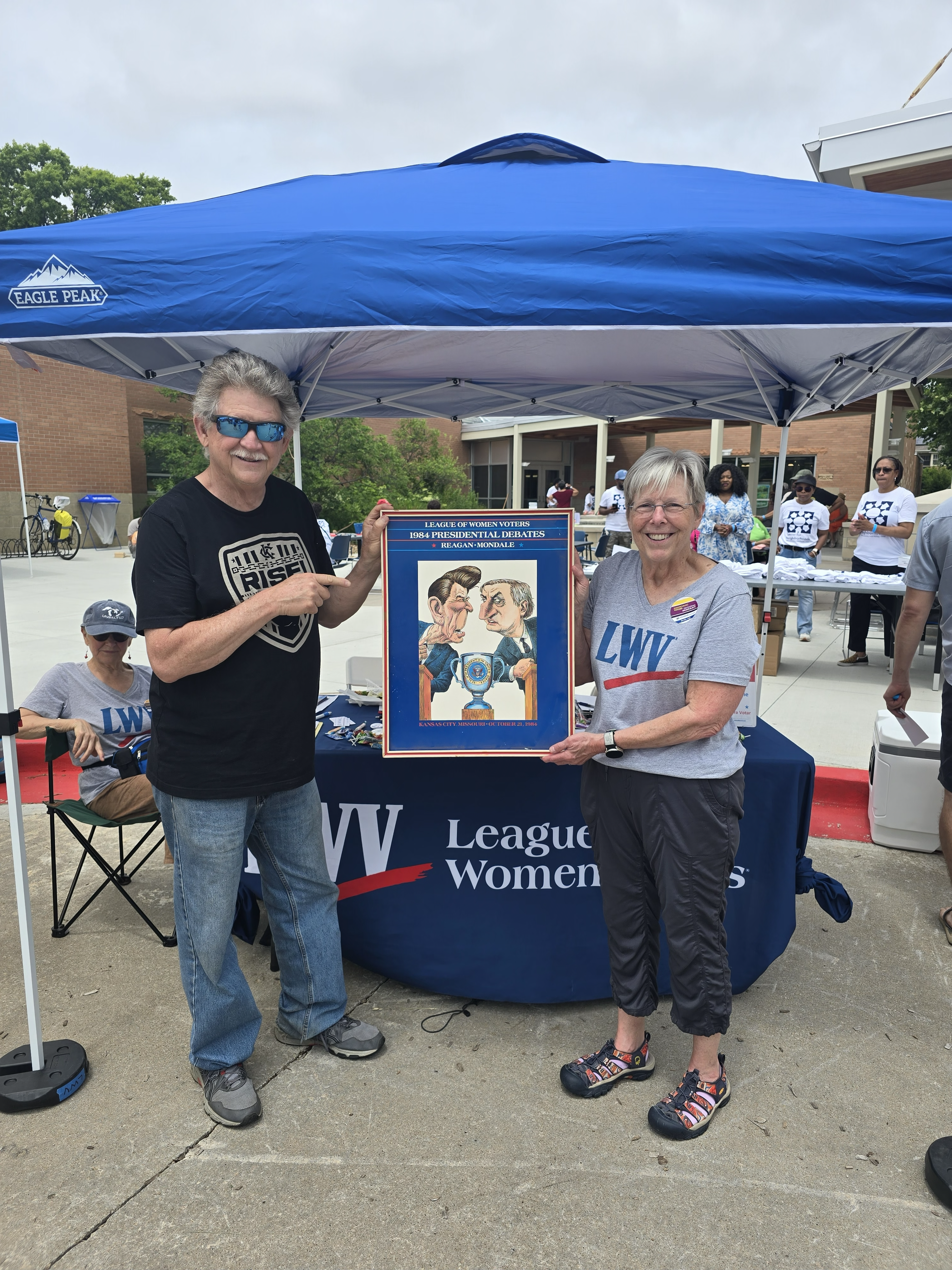 Poster Gift to LWVKC