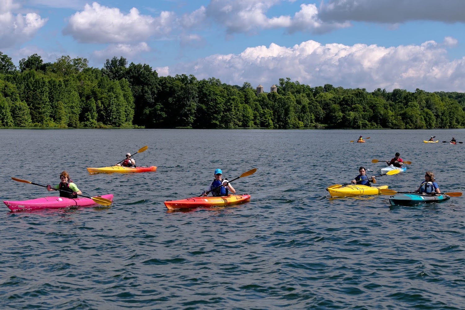 Kayaking on Little Seneca Lake