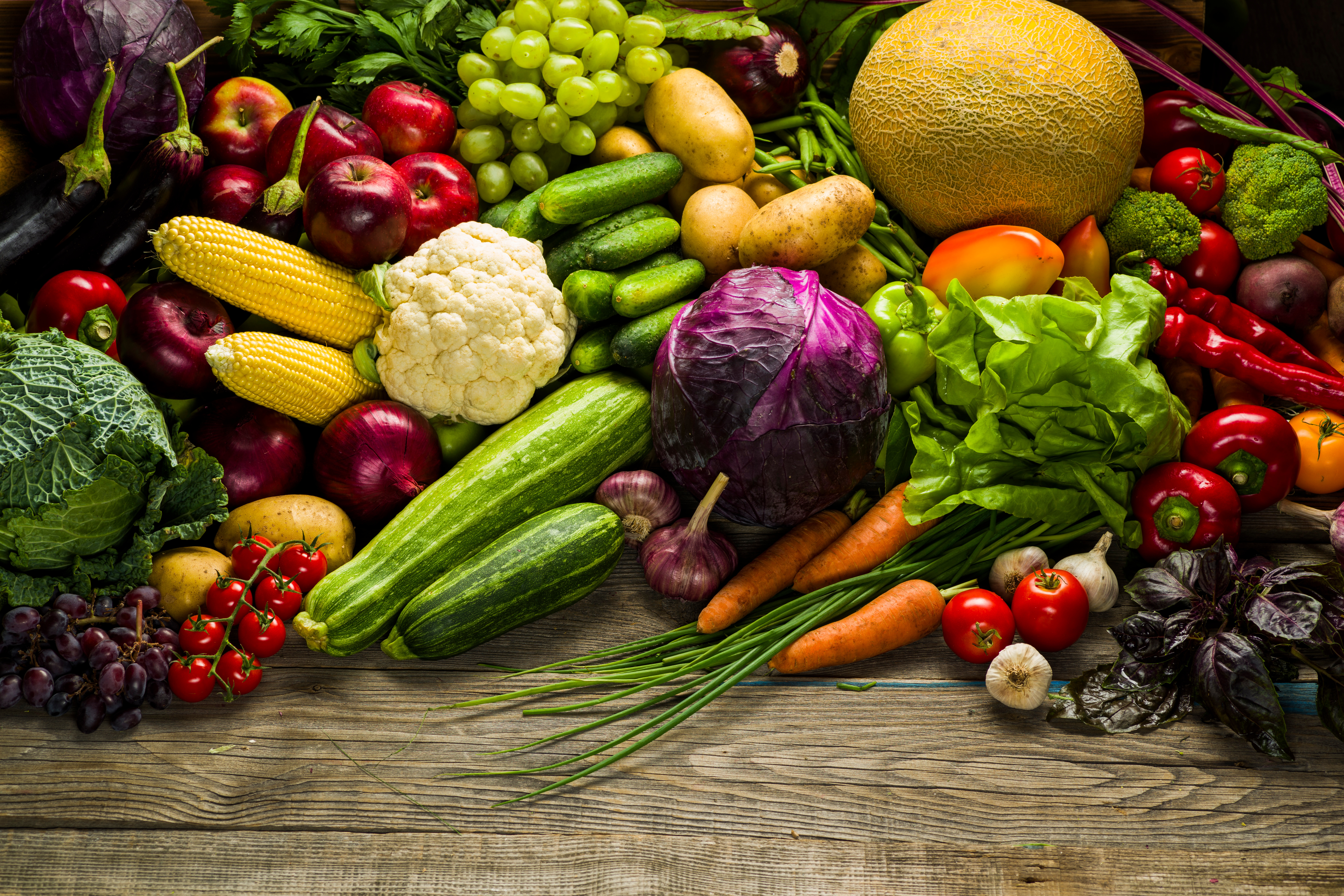 Summer Seasonal Vegetables