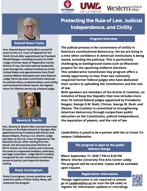 Constitution Day Speakers