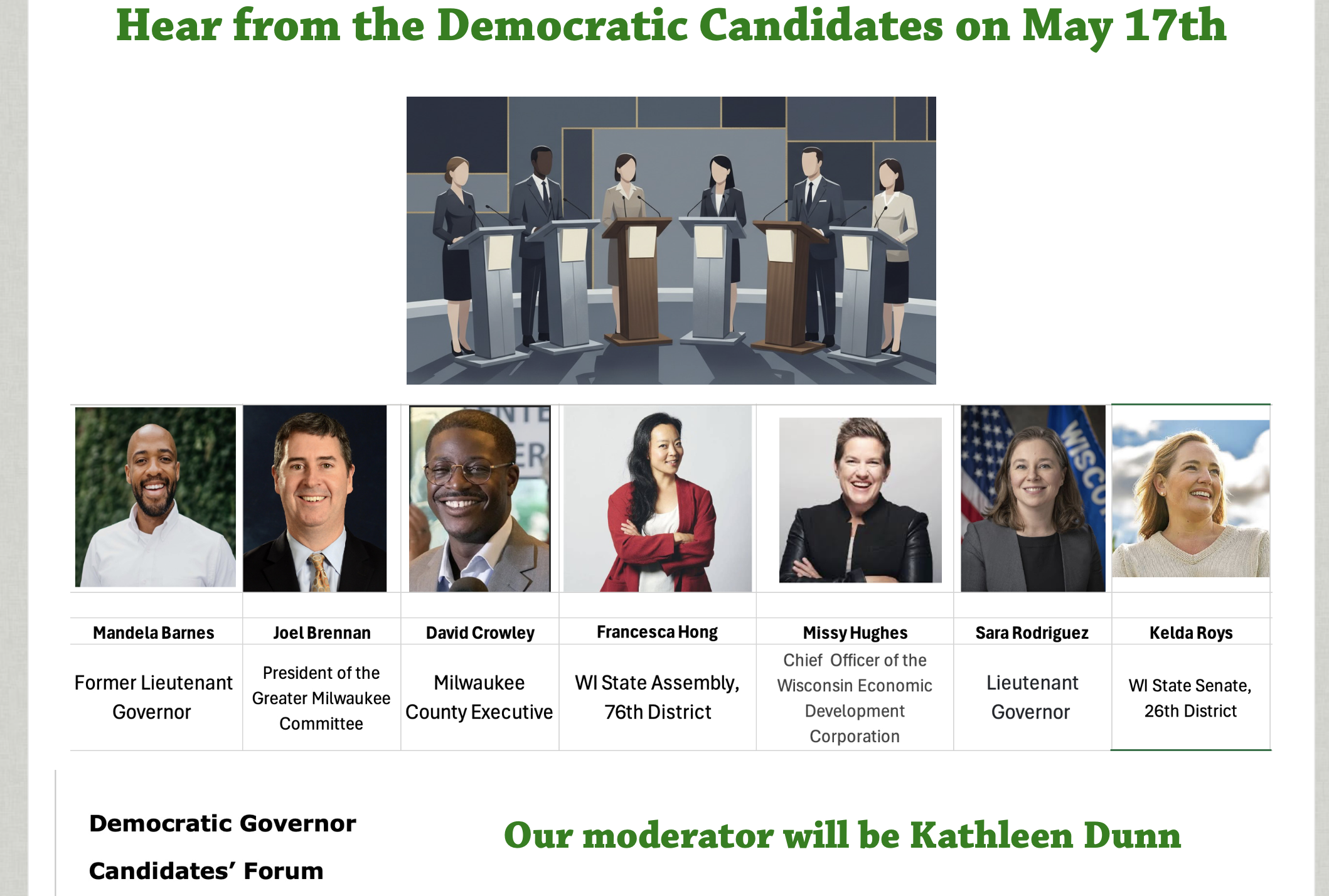 GRNS Dem Candidates