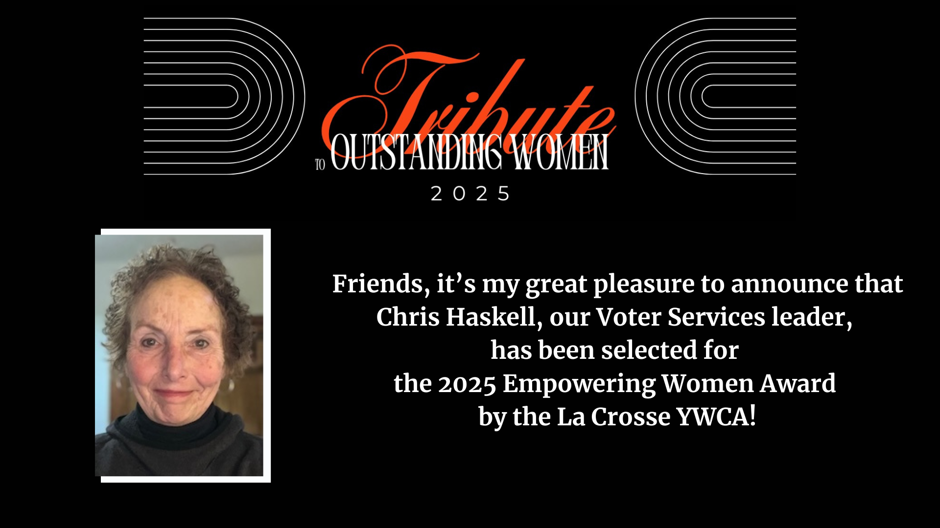 Chris Haskell. tribute 2025