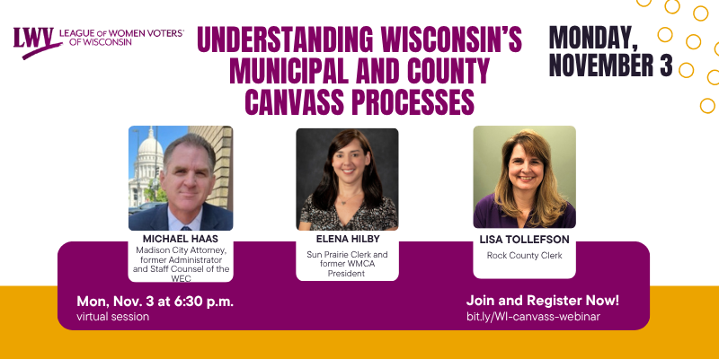 canvass process webinar