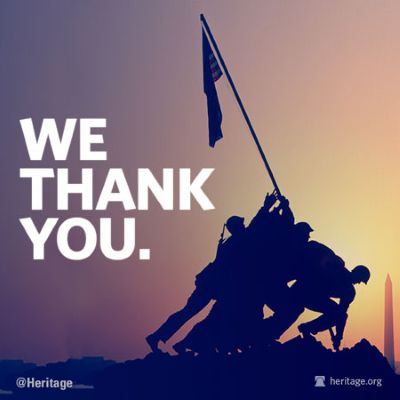 Memorial Day Thank You to US Active Duty Military and Veterans