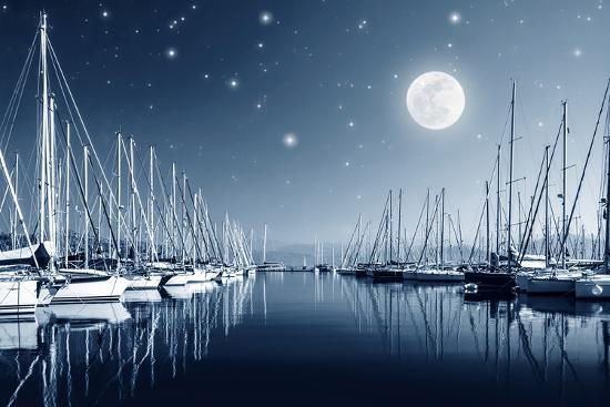 Midnight on the Marina