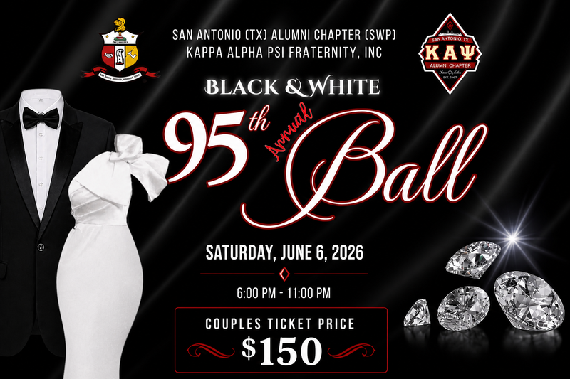Black & White Couples Ticket