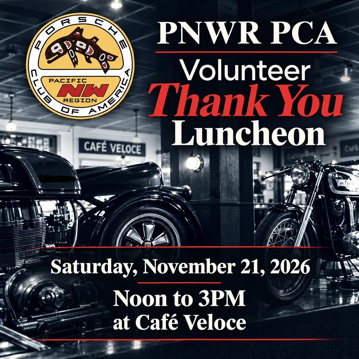 Volunteer Lunch info