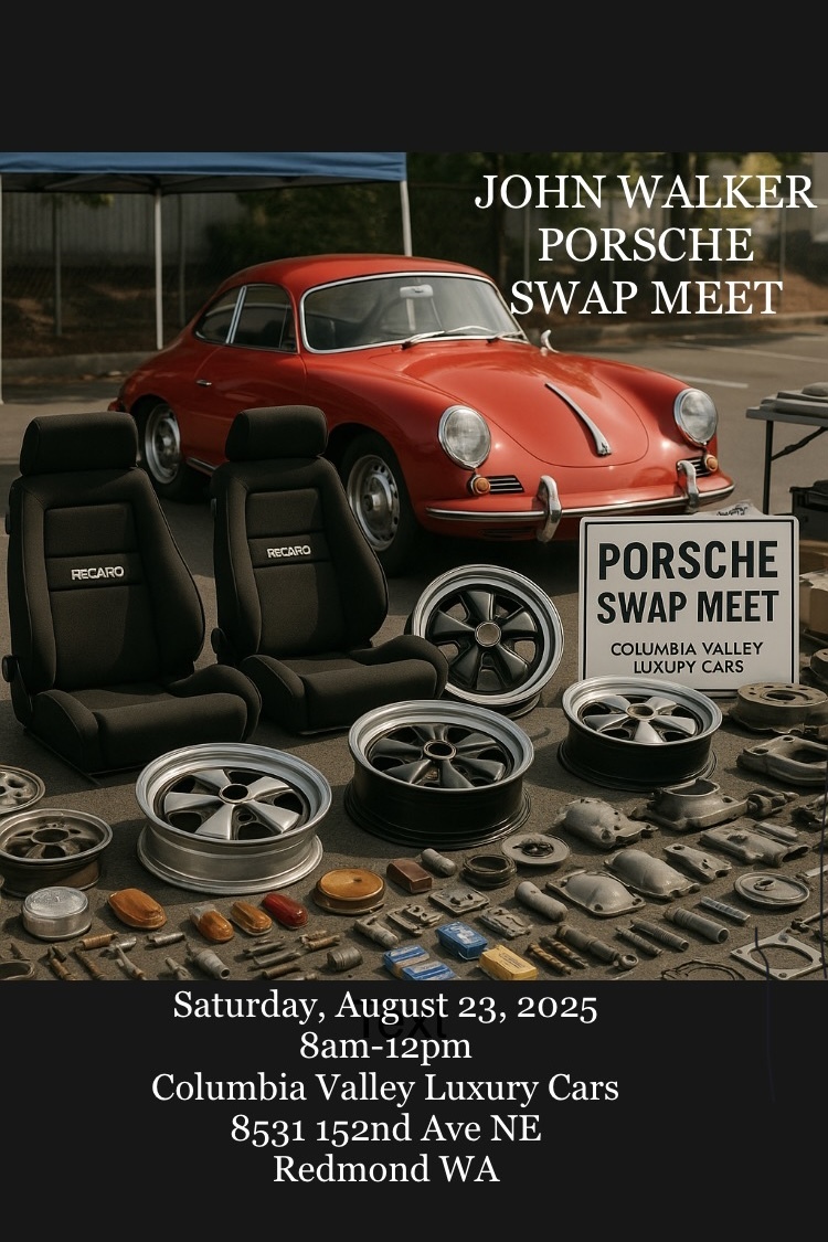 John Walker Porsche Swap Meet 2025