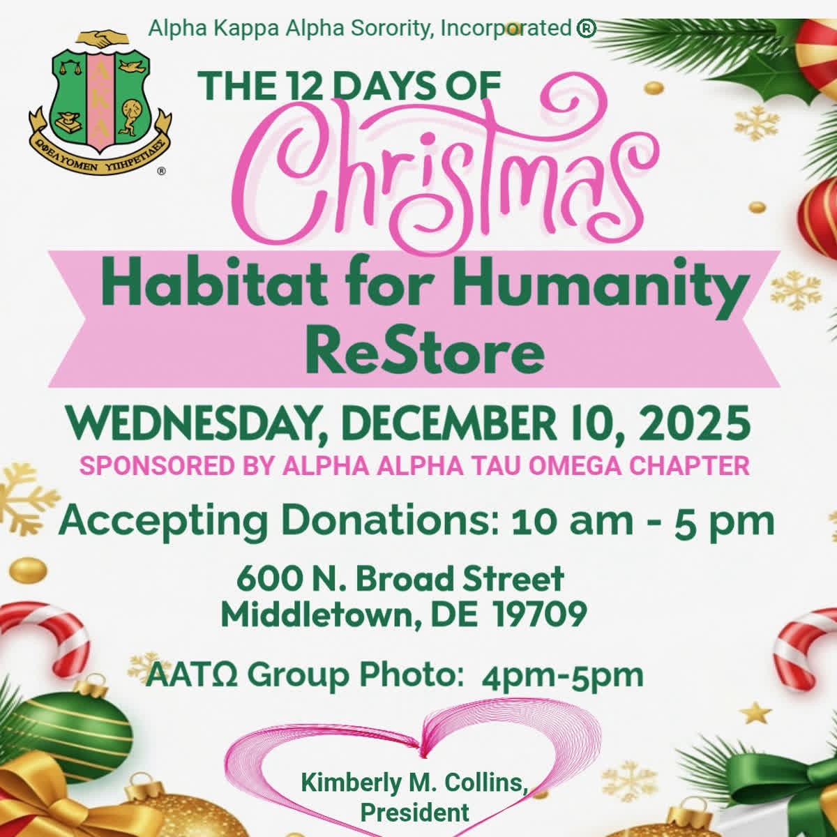 12 Days of Christmas Habitat for Humanity