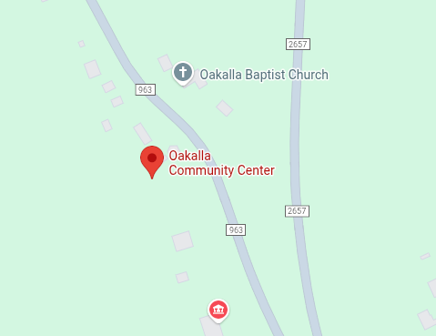 Map of Oakalla Community Center