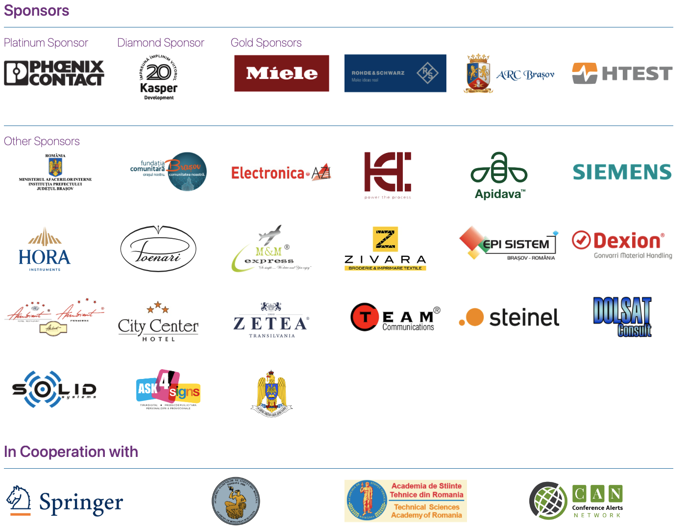 STE 2026 Sponsors